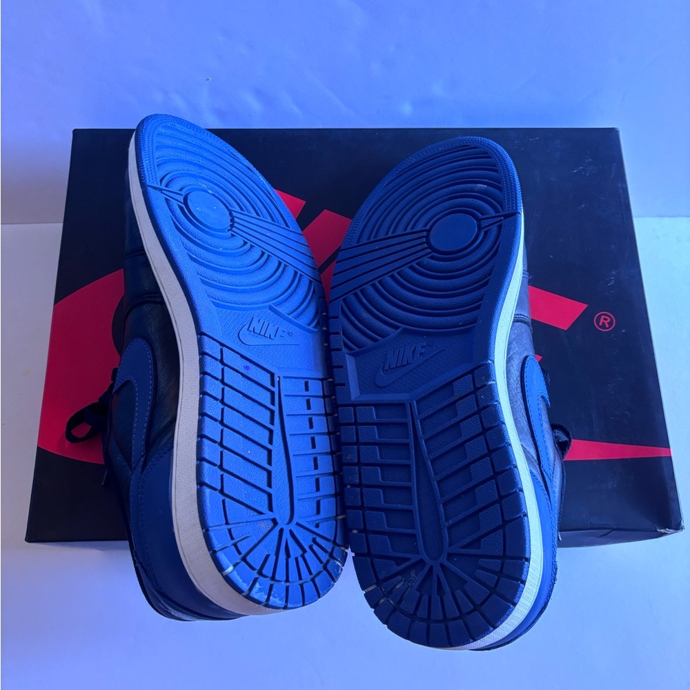 Jordan 1 Retro Low OG Mystic Navy Mens Size 13 CZ0790-041 Nike Sneakers - Picture 11 of 11